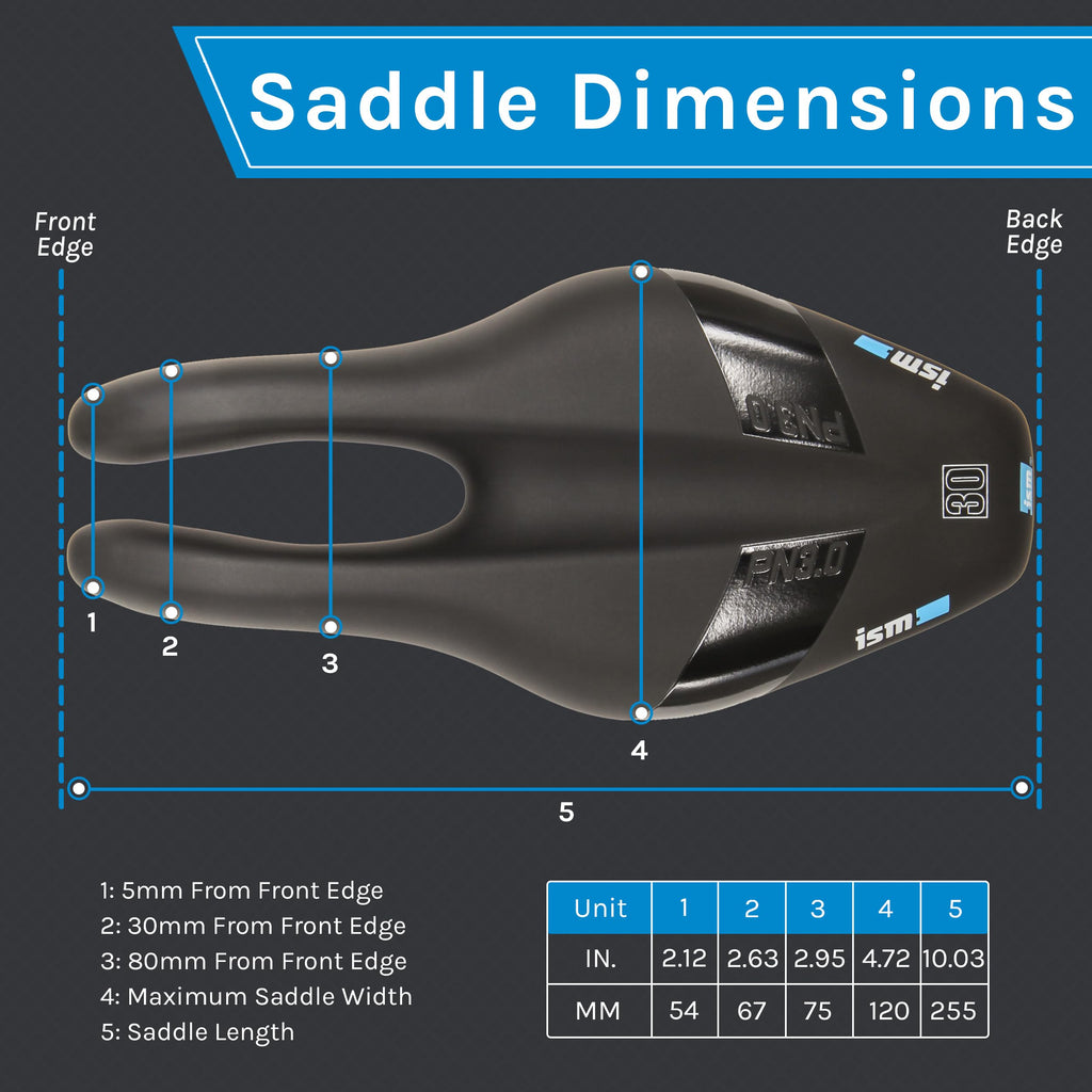 ISM PN Series Padded Noseless Performance Road Bike Saddle