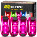 4-Pack Clip-On LED Safety Strobe Lights for High Visibility