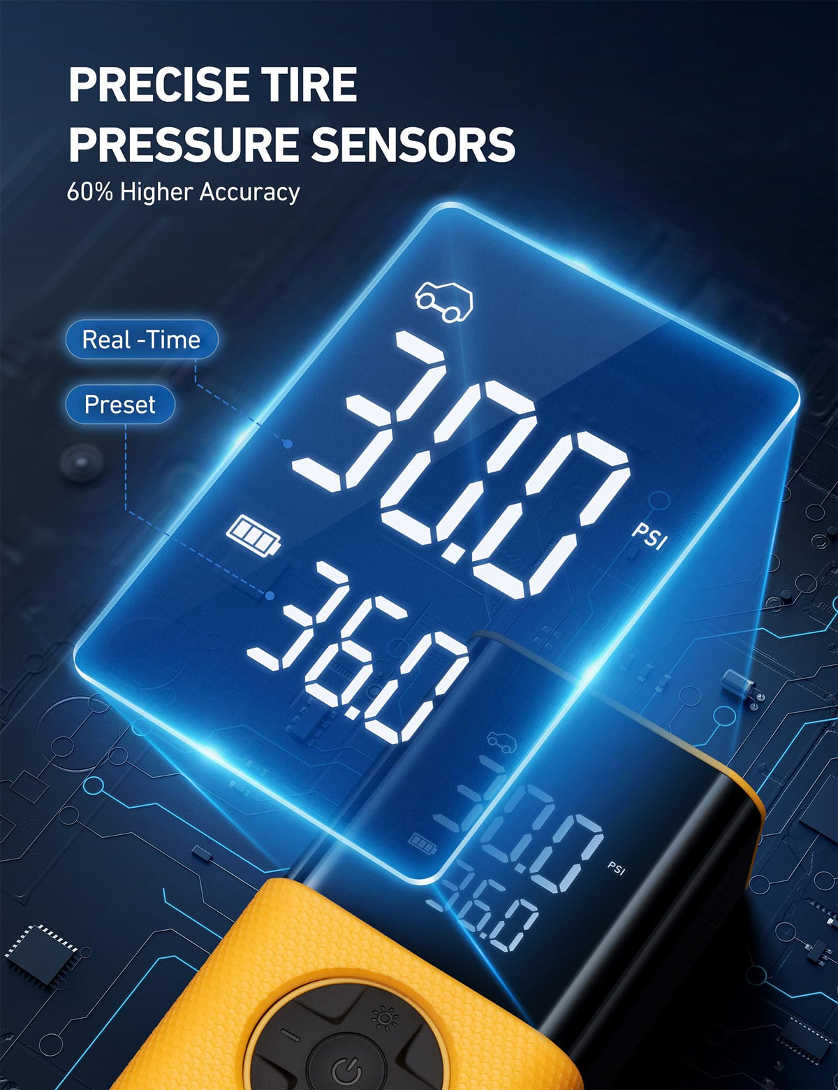 AstroAI L7 & L7S 150 PSI Cordless Digital Tire Inflator