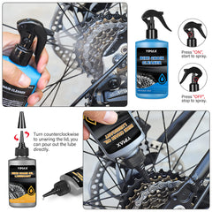 YIMAX Bike Chain Cleaning Kit with Lubricant and Brushes