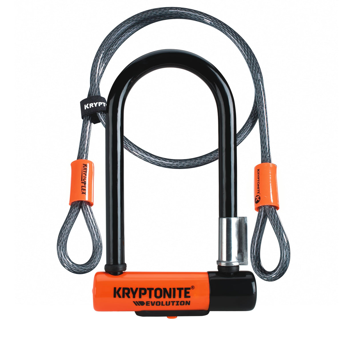 Kryptonite Bike U-Lock and Cable Security Bundle Set