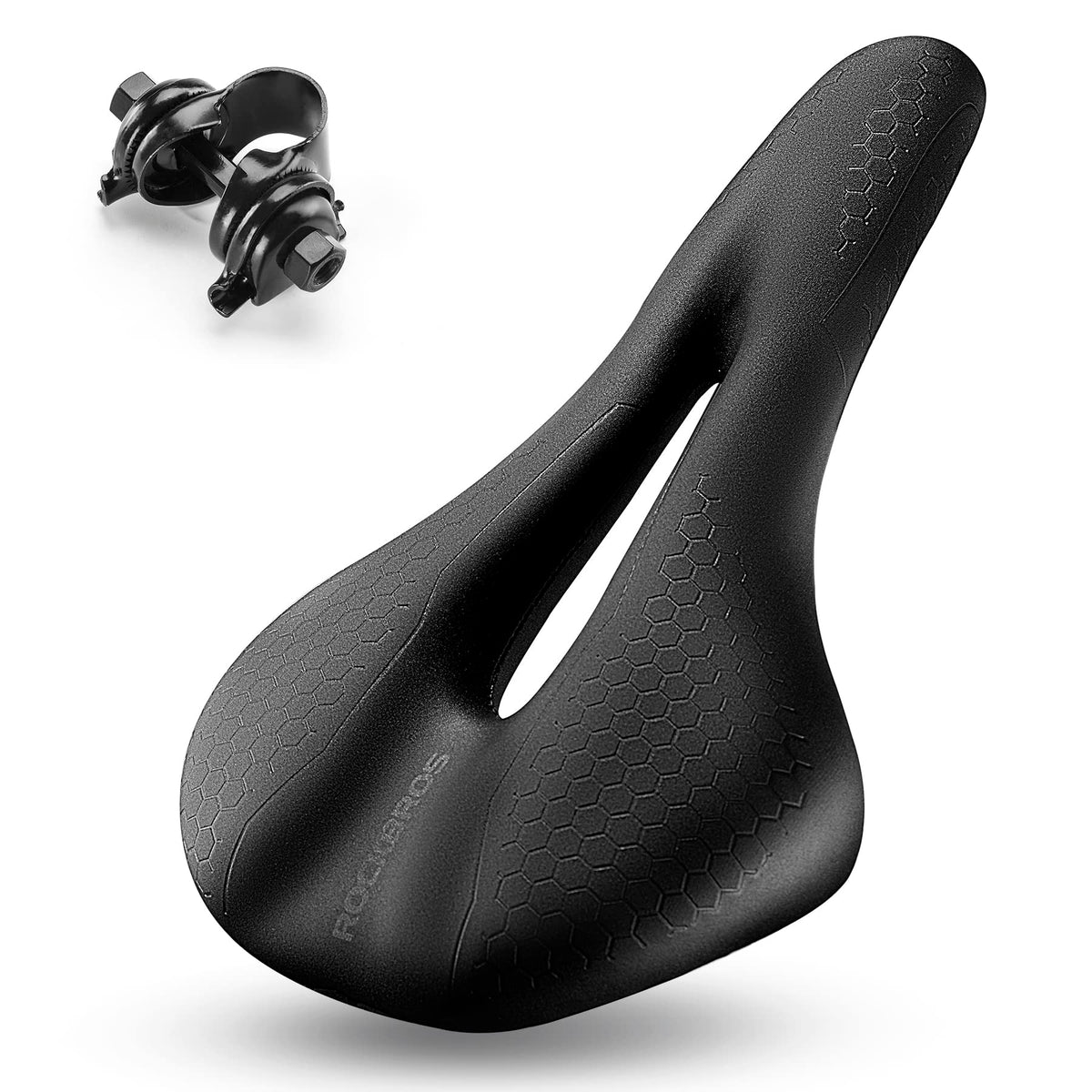 ROCKBROS Memory Foam Comfort Bike Saddle for Road and MTB