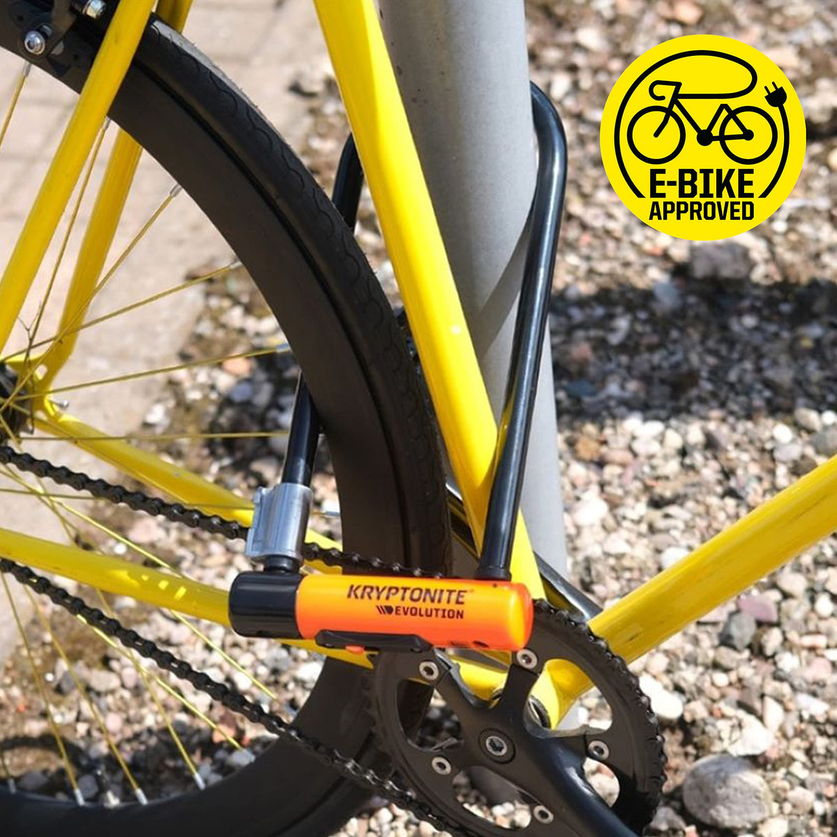 Kryptonite Bike U-Lock and Cable Security Bundle Set