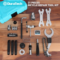 DURATECH Bicycle Repair and Maintenance Tool Kit with Storage Box