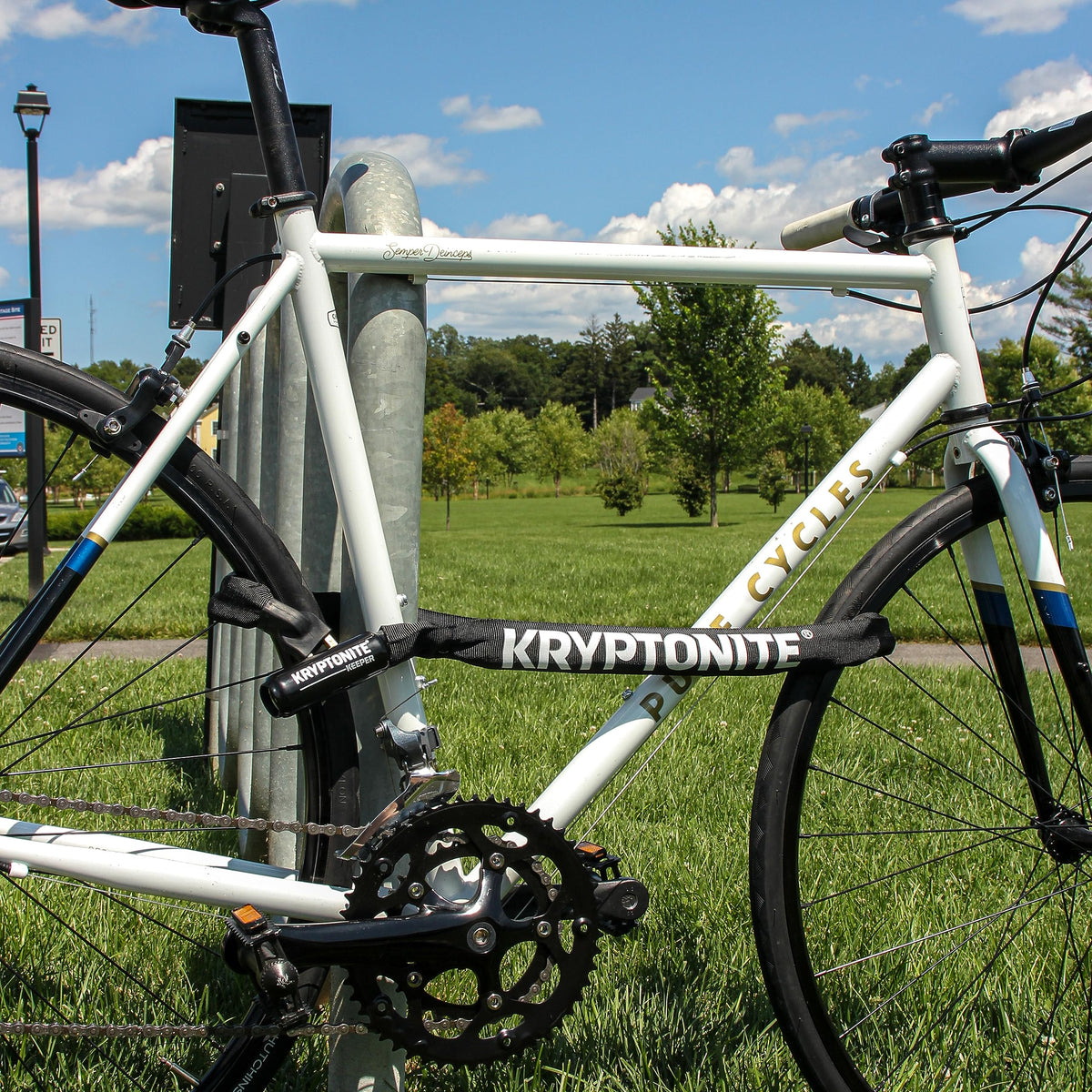 Kryptonite Keeper 712 Heavy-Duty 7mm Bike Chain Lock, 120cm